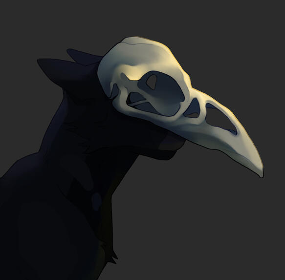 Painted bust (bris#0004)